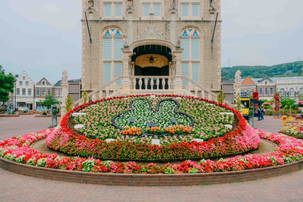 5月のハウステンボスで撮影した街歩きスナップ写真　季節の花　ミッフィー