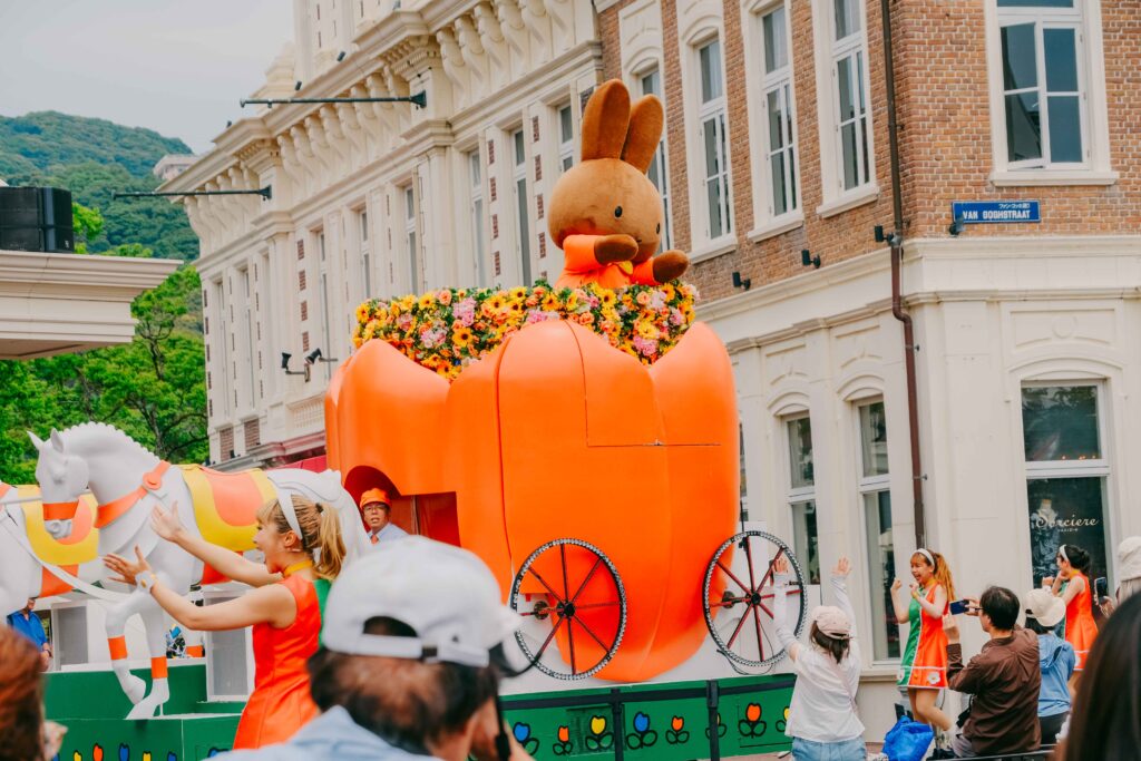 5月のハウステンボスで撮影した街歩きスナップ写真　ミッフィー