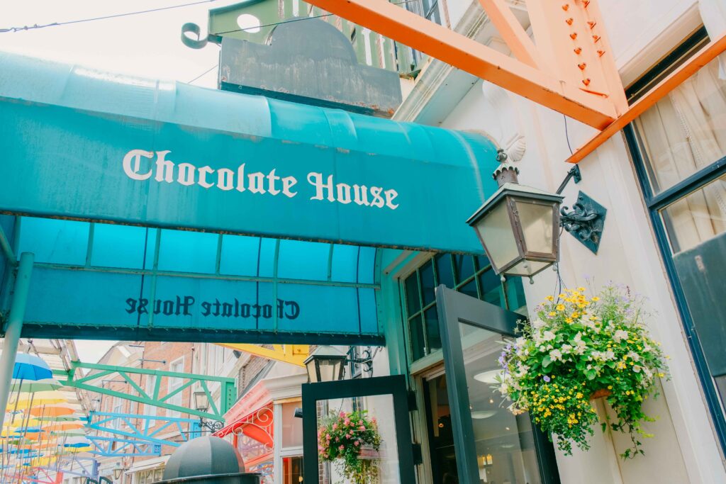 5月のハウステンボスで撮影した街歩きスナップ写真　チョコレートハウス