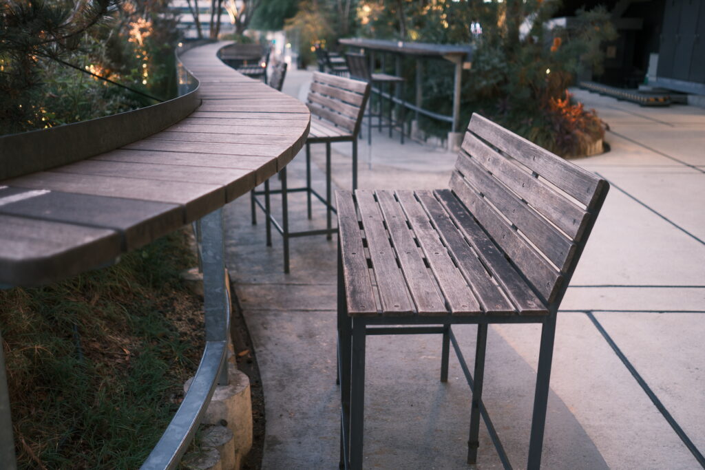 Urban Portrait Snap カスタム設定作例 ベンチ