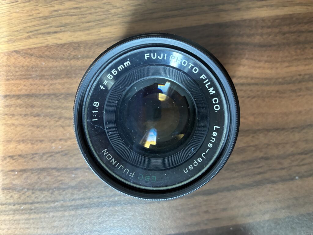 FUJINON 55mm F1.8 外観正面