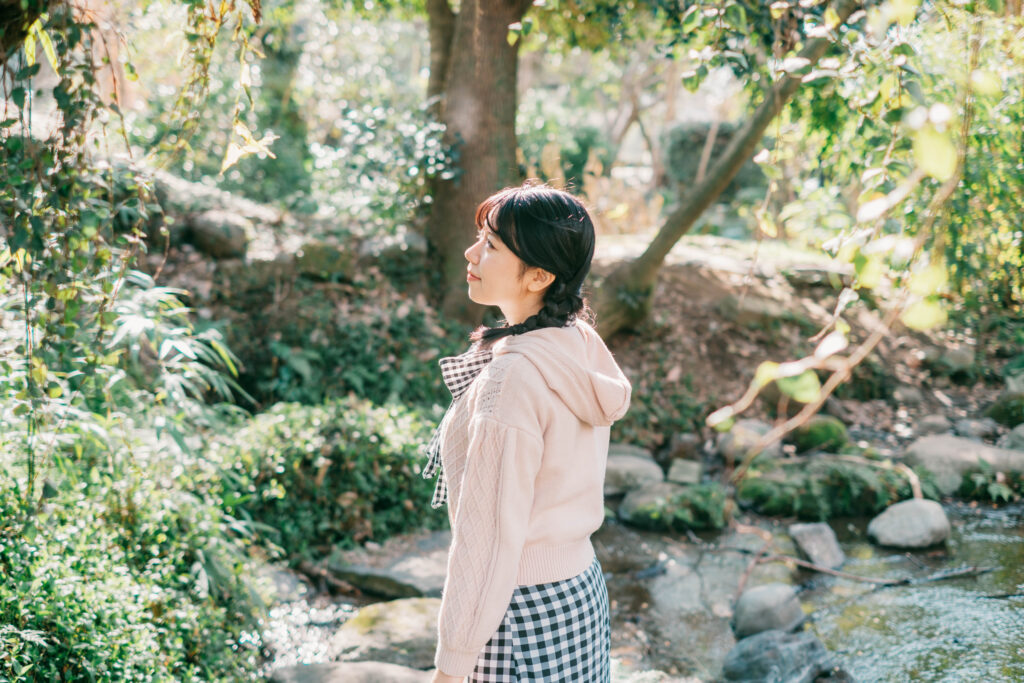 江津湖 上江津エリア ポートレート撮影 冬 木々の癒し 作例